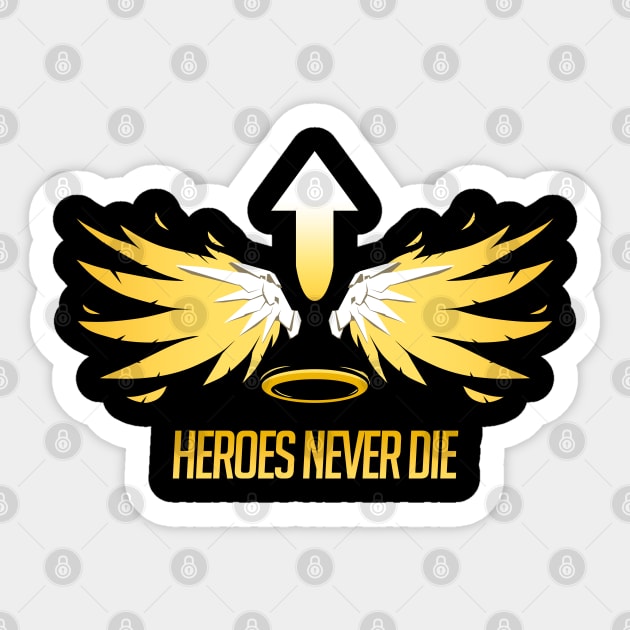 Mercy - Overwatch [2] Sticker by marinaniess